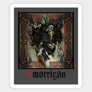 The Morrigan: Irish War Goddess Sticker